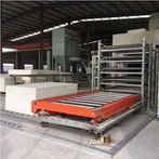 Équipement de panneau de fibre céramique