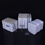 Module de fibres biosolubles d'isolation thermique
